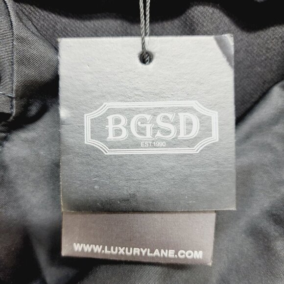 BGSD Women's Gabby Black Mid Length Trench Coat Size  XXL New - Picture 8 of 15